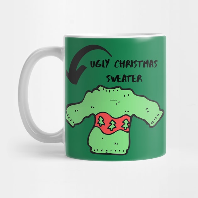 Ugly Christmas Sweater by Underthespell